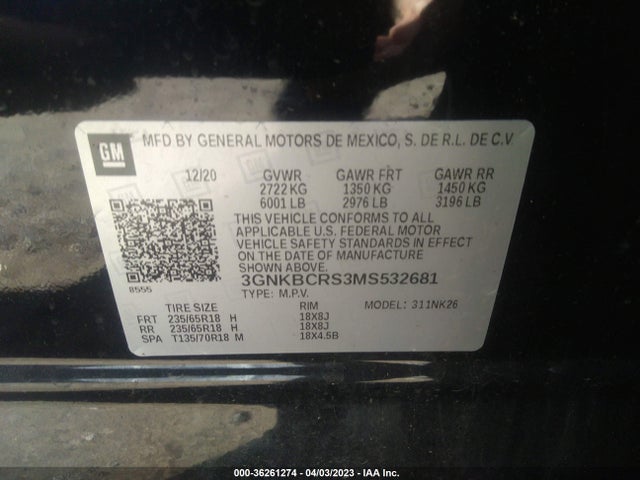Chevrolet Blazer Lt 2021 3GNKBCRS3MS532681 Image 9