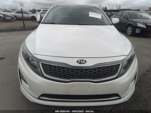 KNAGN4AD1F5085237 KIA Optima Hybrid Ex