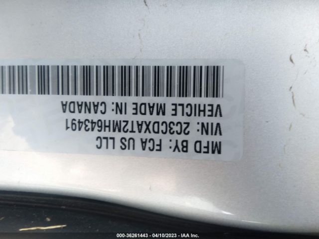 2C3CDXAT2MH643491 Dodge Charger Police