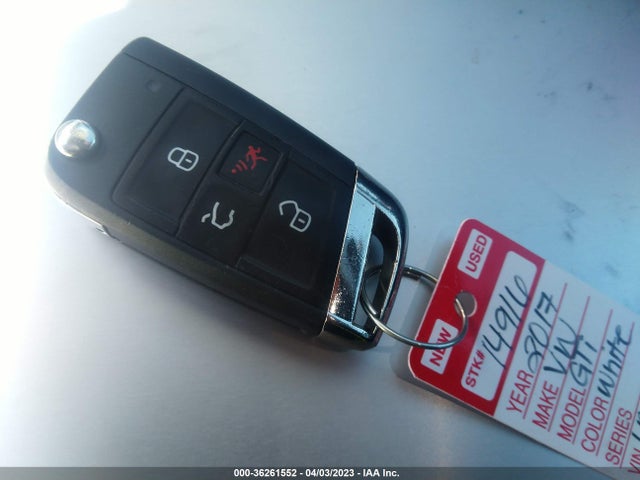 3VW447AU5HM042931 Volkswagen Golf Gti S/se/autobahn/sport