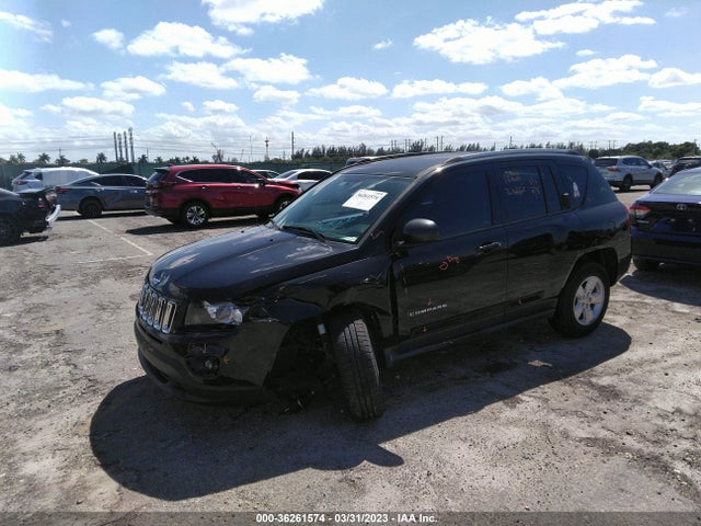 2014 JEEP COMPASS SPORT VIN: 1C4NJCBA1ED772405