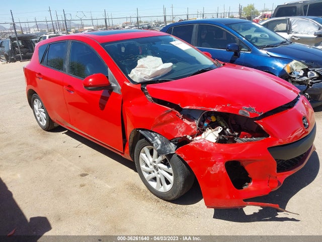 2013 MAZDA MAZDA3 I GRAND TOURING VIN: JM1BL1MP7D1818547