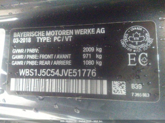 WBS1J5C54JVE51776 BMW M2