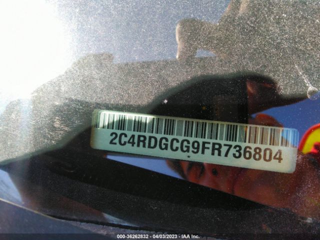 2C4RDGCG9FR736804 Dodge Grand Caravan Sxt Plus