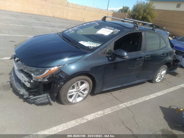 Toyota Corolla Hatchback Se/xse 2021 JTNB4MBE6M3116235 Image 2