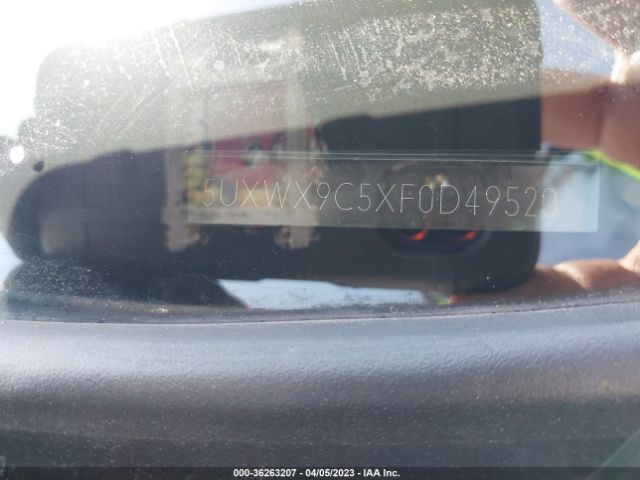 5UXWX9C5XF0D49520 BMW X3 Xdrive28i