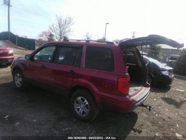 2003 HONDA PILOT EX VIN: 2HKYF18443H502354