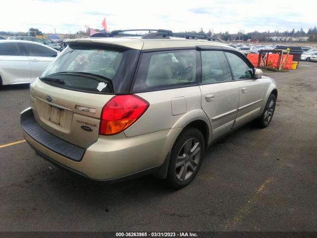 2007 SUBARU LEGACY WAGON OUTBACK R LL BEAN VIN: 4S4BP86C974301448
