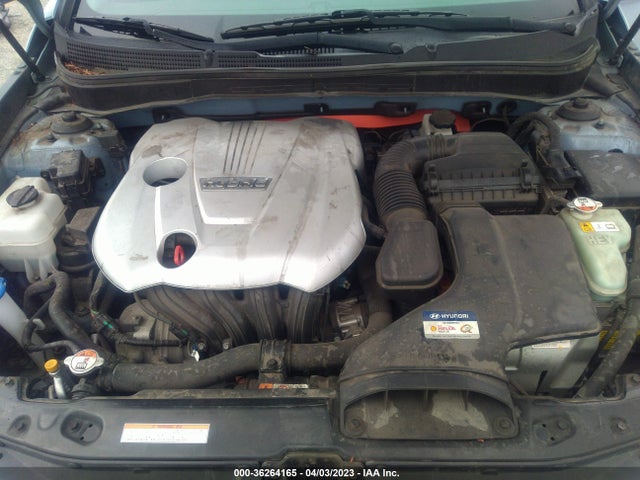 Hyundai Sonata Hybrid Limited 2014 KMHEC4A43EA105831 Image 11