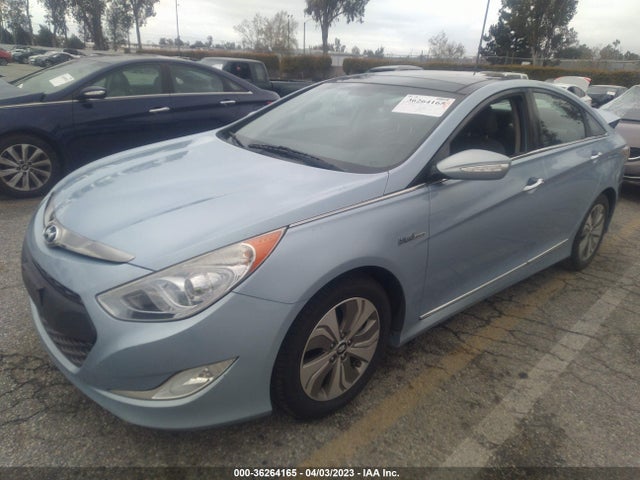 Hyundai Sonata Hybrid Limited 2014 KMHEC4A43EA105831 Image 2