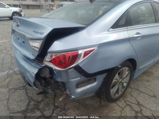 Hyundai Sonata Hybrid Limited 2014 KMHEC4A43EA105831 Image 7