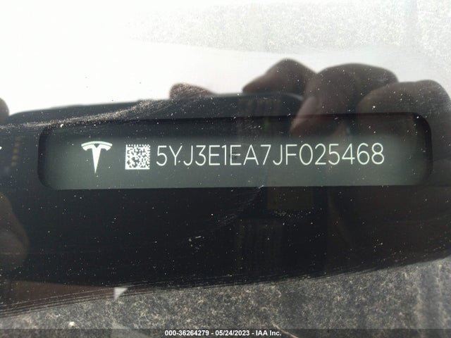 Tesla Model 3 Range Battery 2018 5YJ3E1EA7JF025468 Image 10