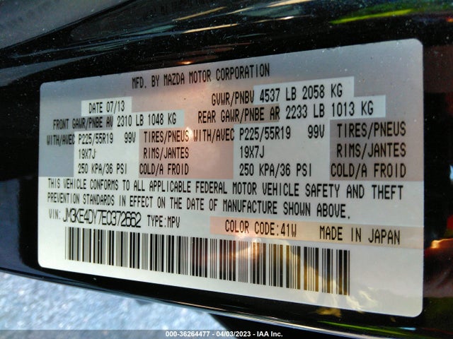 Mazda Cx-5 Grand Touring 2014 JM3KE4DY7E0372662 Image 10