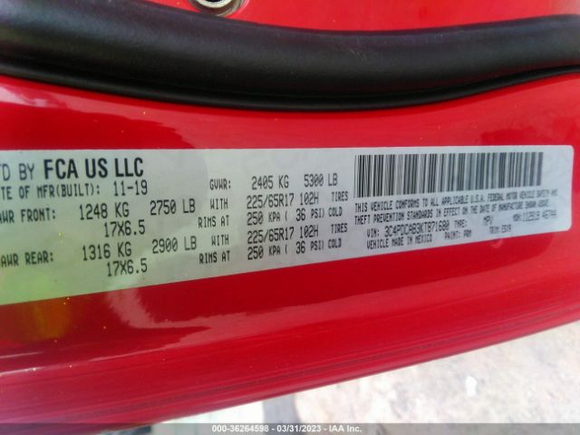 3C4PDCAB3KT871680 Dodge Journey Se Value Pkg