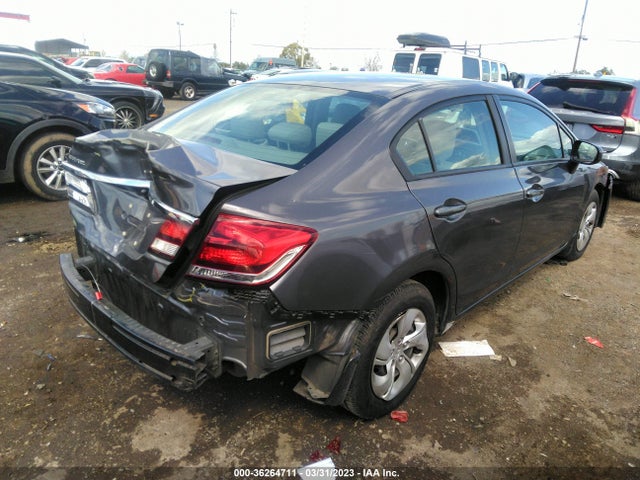 2014 HONDA CIVIC SEDAN LX VIN: 19XFB2F51EE250459