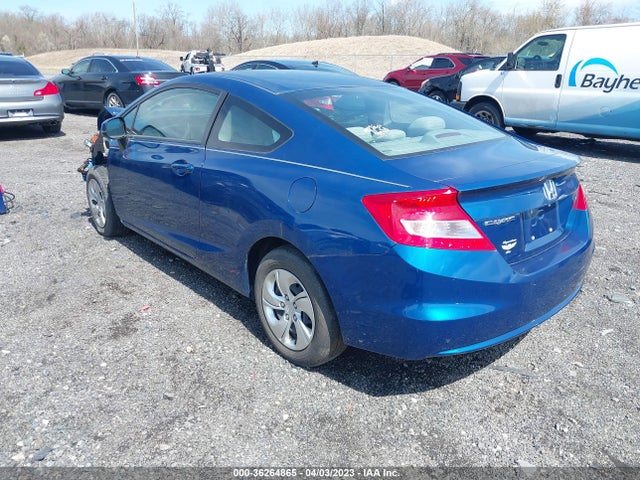 2013 HONDA CIVIC CPE LX VIN: 2HGFG3B52DH507162