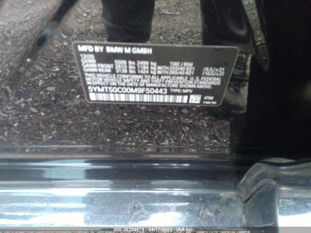 2021 BMW X3, VIN: 5YMTS0C00M9F50443