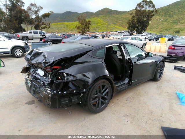 Tesla Model S Plaid 2022 5YJSA1E66NF477937 Image 4