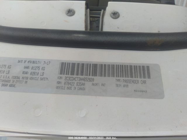 2C3CDXCT3HH652820 Dodge CHARGER R/T
