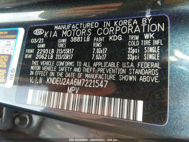 KNDEU2AA6M7221547 KIA SELTOS S