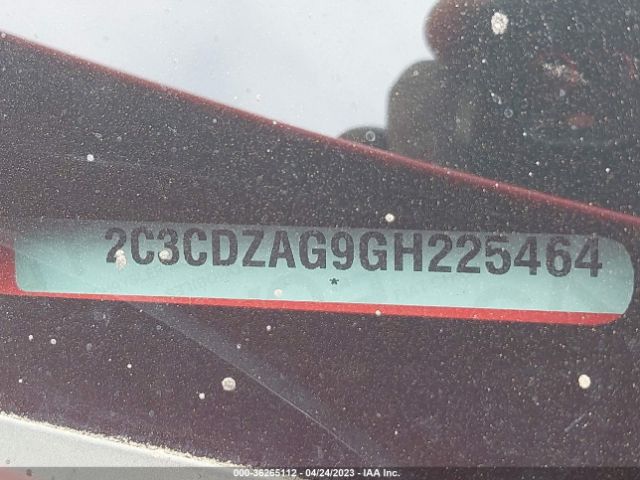 2C3CDZAG9GH225464 Dodge Challenger Sxt Plus