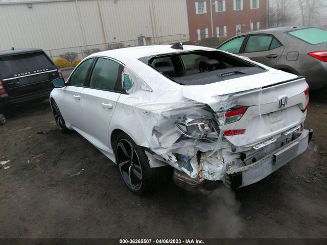 2022 HONDA ACCORD SEDAN SPORT VIN: 1HGCV1F30NA002999