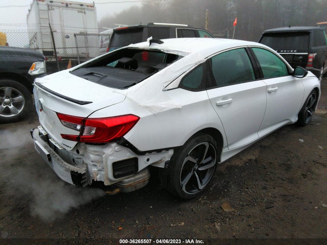 2022 HONDA ACCORD SEDAN SPORT VIN: 1HGCV1F30NA002999