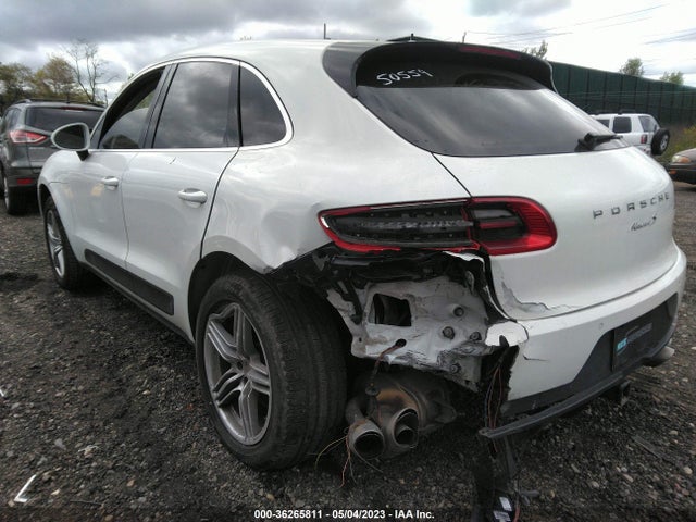 2016 PORSCHE MACAN S VIN: WP1AB2A56GLB53252