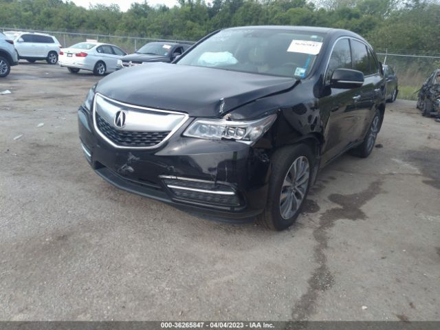 5FRYD4H43EB034592 Acura Mdx Tech Pkg