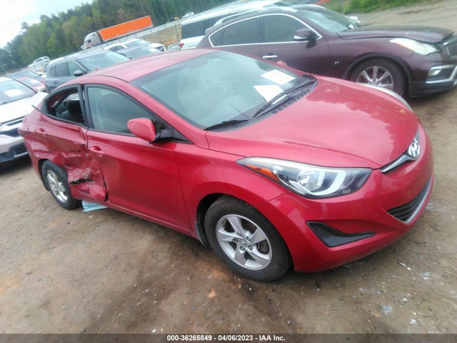 2014 HYUNDAI ELANTRA SE VIN: KMHDH4AE3EU210079