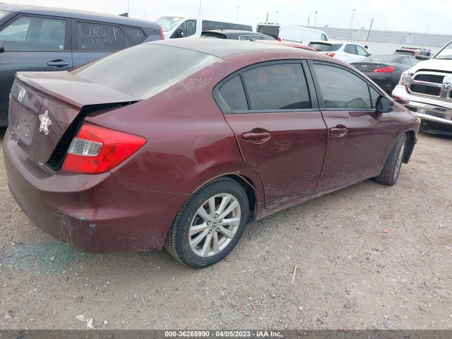 2012 HONDA CIVIC SDN EX-L VIN: 19XFB2F93CE030594
