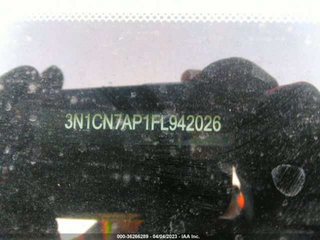 3N1CN7AP1FL942026 Nissan Versa S Plus
