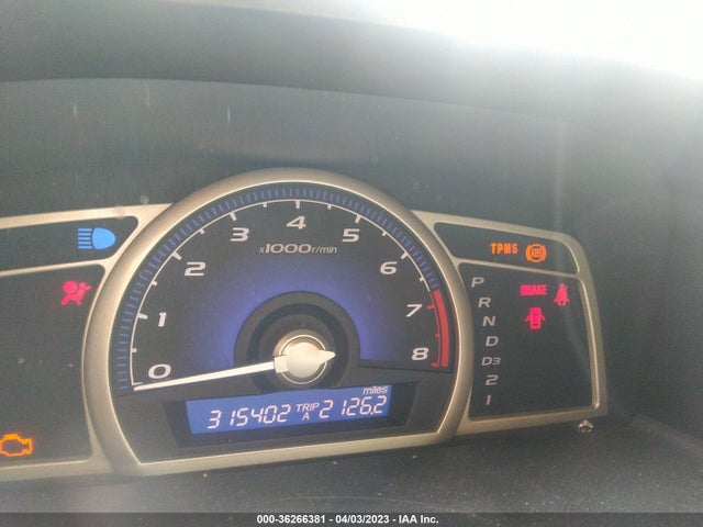 2008 HONDA CIVIC SDN LX VIN: 2HGFA16588H500240