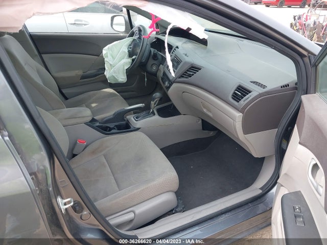 2012 HONDA CIVIC SDN LX VIN: 19XFB2F52CE009894