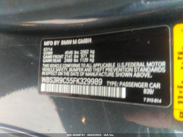 BMW M4 2015 WBS3R9C55FK329989 Image 10