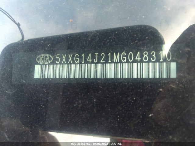 KIA K5 LXS 2021 5XXG14J21MG048310 Image 11