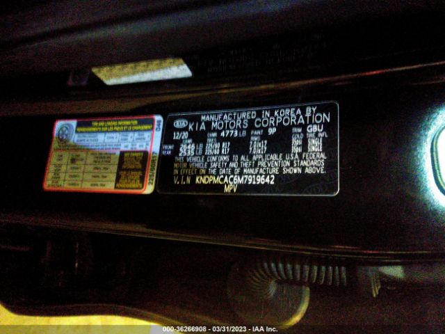 KNDPMCAC6M7919642 KIA Sportage Lx