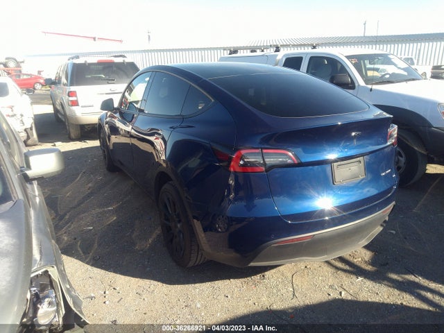 2022 TESLA MODEL Y LONG RANGE VIN: 7SAYGDEEXNF541255