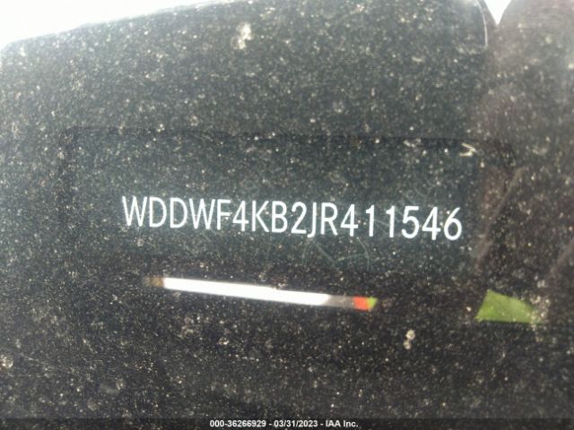WDDWF4KB2JR411546 Mercedes-Benz C-class C 300