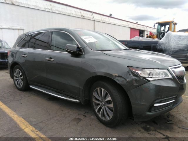 5FRYD4H42EB032851 Acura Mdx Tech Pkg