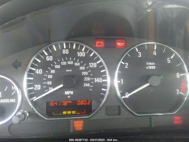 2001 BMW Z3 3.0I VIN: WBACK73441LJ15146