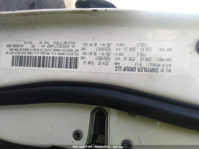 Dodge Journey Sxt 2014 3C4PDCBG1ET144035 Image 9