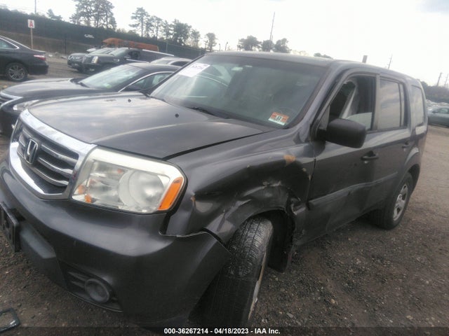 Honda PILOT LX 2014 5FNYF4H22EB004607 Image 2