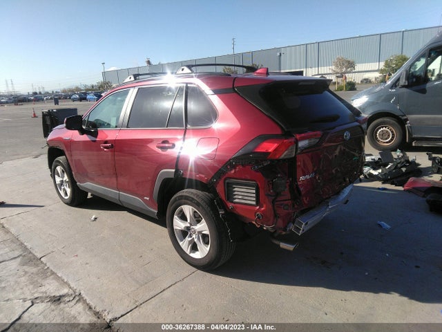 2021 TOYOTA RAV4 HYBRID XLE VIN: 2T3RWRFV2MW108019