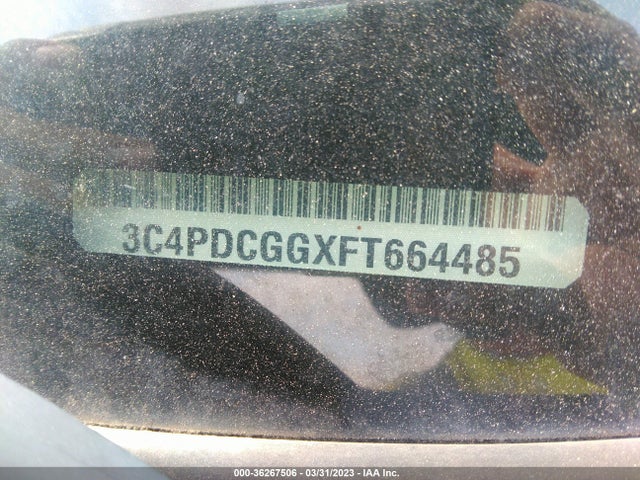 Dodge Journey Crossroad 2015 3C4PDCGGXFT664485 Image 9