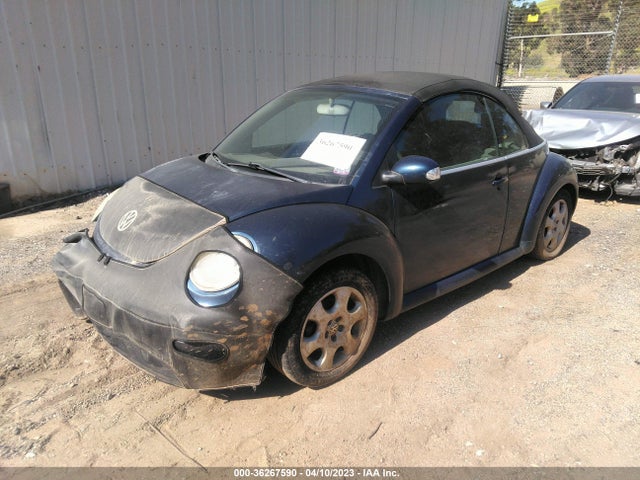 2003 VOLKSWAGEN NEW BEETLE CONVERTIBLE GLS VIN: 3VWCK21Y03M330629