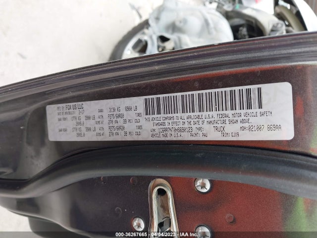 1C6RR7NT0HS690123 RAM 1500 Laramie