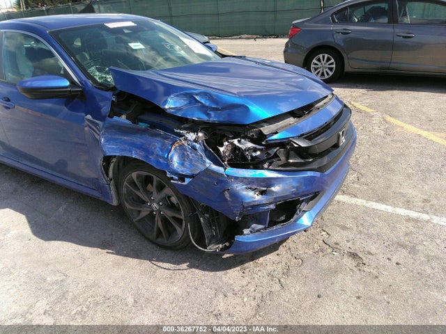 2020 HONDA CIVIC SEDAN SPORT VIN: 2HGFC2F83LH596250