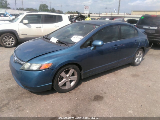2006 HONDA CIVIC SDN EX VIN: 1HGFA16876L055595