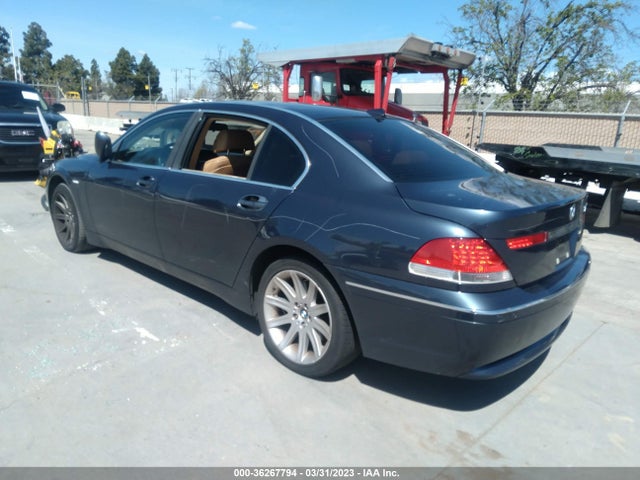 2003 BMW 7 SERIES 745LI VIN: WBAGN63463DR12434